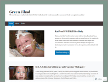 Tablet Screenshot of greenjihad.com